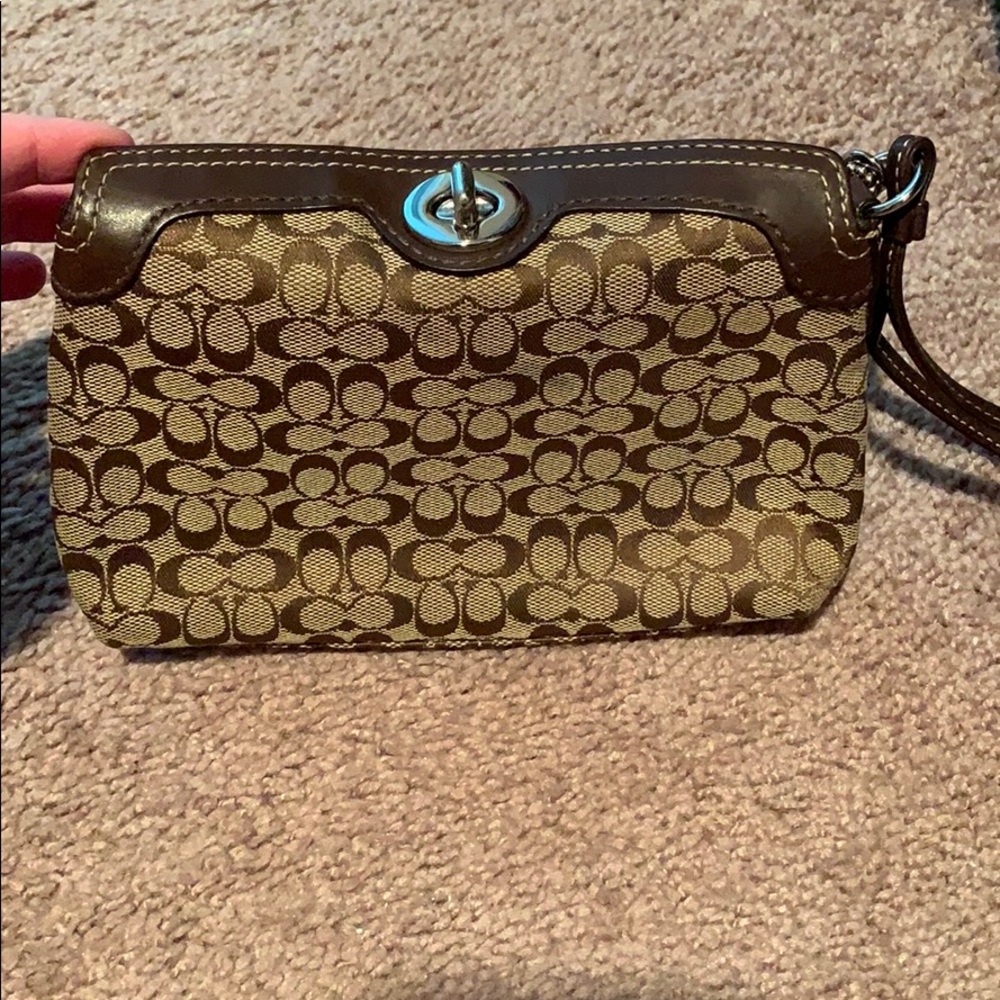 Coach wristlet/ small bag